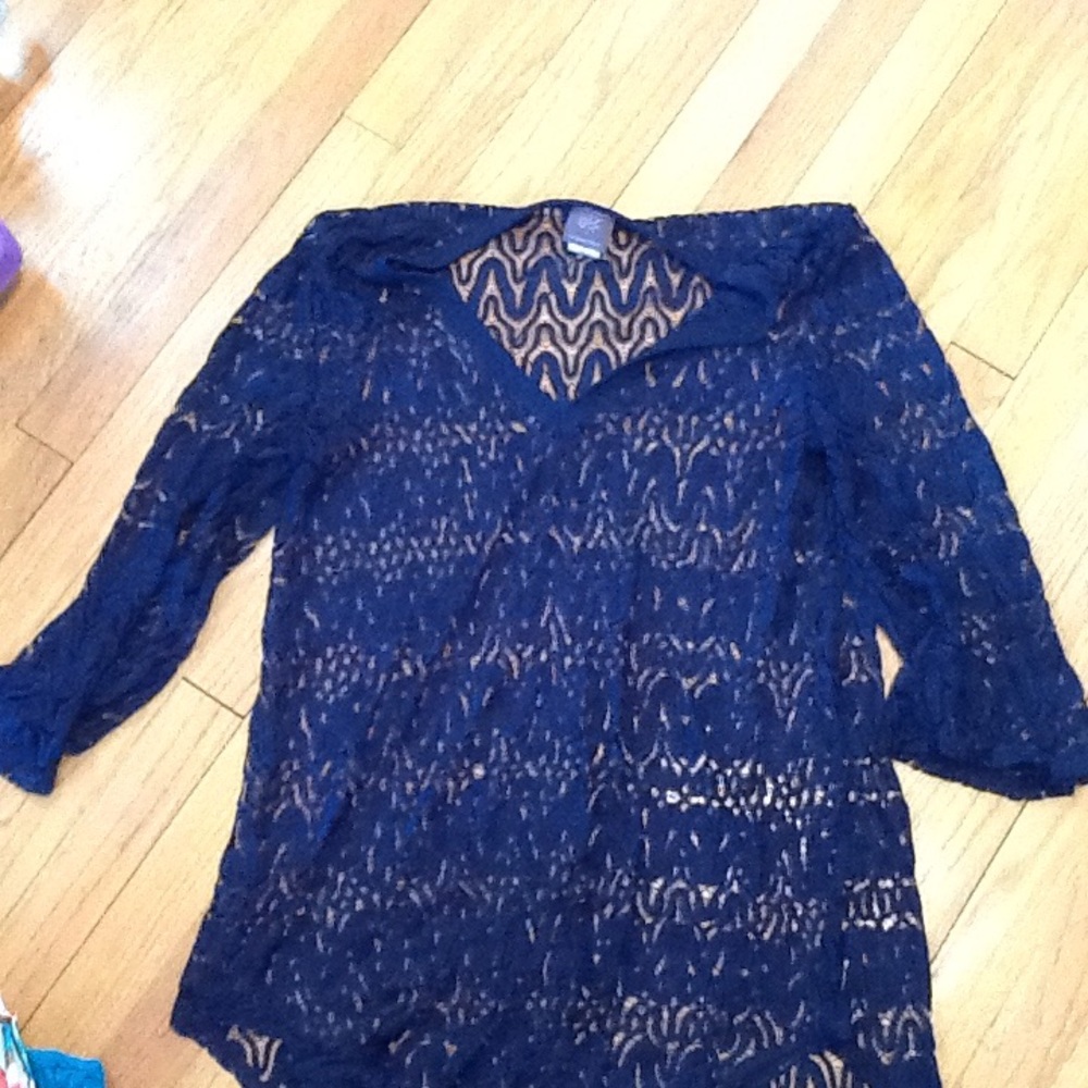 Elif for Jordan Taylor 3 quarter sleeve coverup